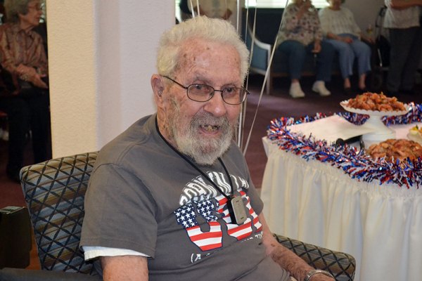 103-year-old Jack Schwartz celebrated his latest milestone with a party Saturday, April 28 at The Remington in Hanford. He was born in 1915 in San Francisco.